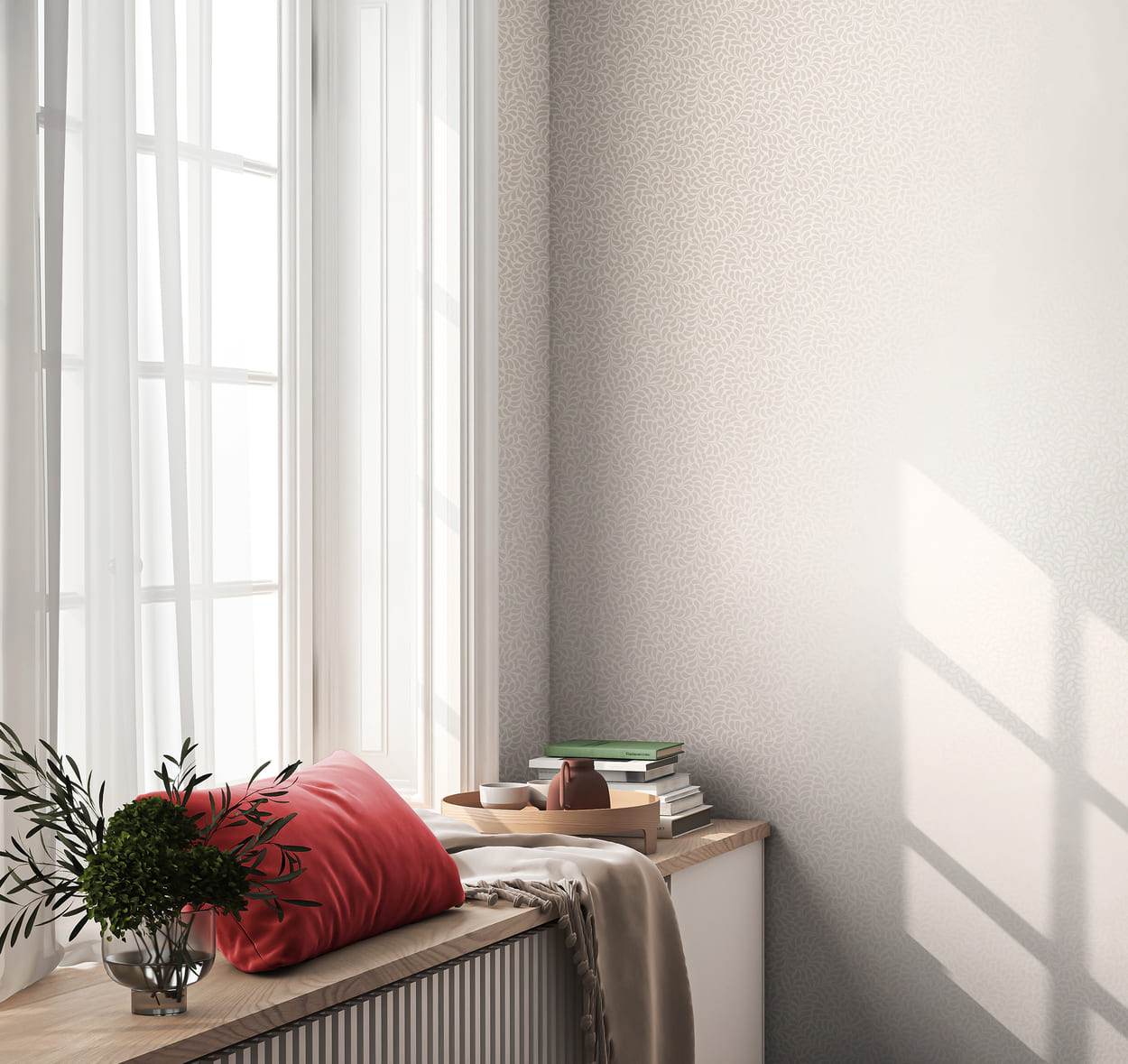 Обои Hygge Сделано в России Хохлома MIR3 001/2 10,05×1 фото в интерьере